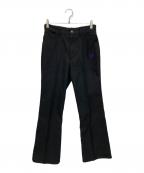 Needlesニードルズ）の古着「フレアパンツ」｜ブラック