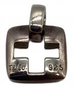 TIFFANY & Co.ティファニー）の古着「オープンクロス スクエア ペンダントトップ」