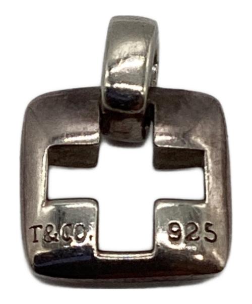 TIFFANY & Co.（ティファニー）TIFFANY & Co. (ティファニー) オープンクロス スクエア ペンダントトップの古着・服飾アイテム