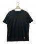 TATRAS（タトラス）の古着「バックプリントTシャツ」｜ブラック