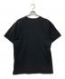 MAISON KITSUNE (メゾンキツネ) ダブルフォックスヘッドロゴＴシャツ ブラック サイズ:XL：5000円