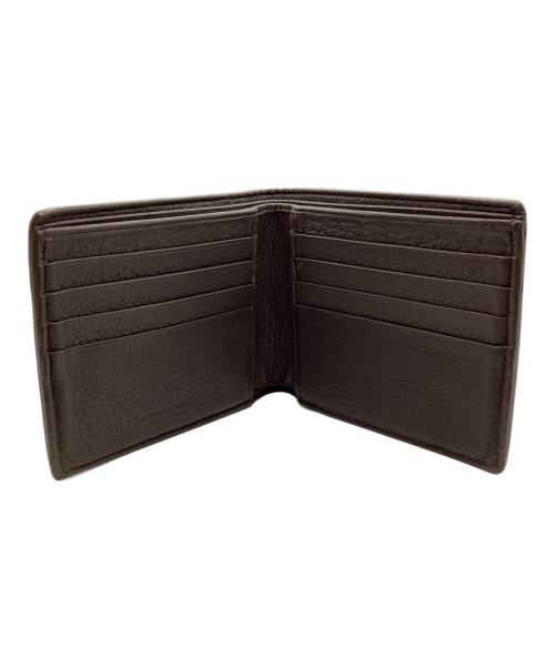 BOTTEGA VENETA（ボッテガベネタ）BOTTEGA VENETA (ボッテガベネタ) 2つ折り財布 ブラウンの古着・服飾アイテム