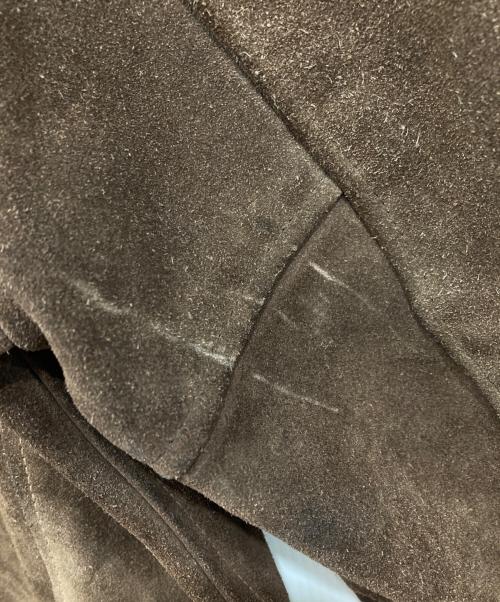 Schott（ショット）Schott (ショット) スウェードトラッカージャケット ブラウン サイズ:42の古着・服飾アイテム