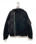 sacaiサカイ）の古着「スポンジスウェットパーカー」｜ブラック