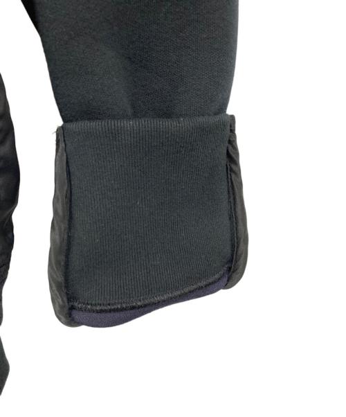 sacai（サカイ）sacai (サカイ) スポンジスウェットパーカー ブラック サイズ:1の古着・服飾アイテム