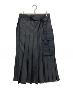 中古・古着通販】sacai (サカイ) デニムスカート インディゴ サイズ:2