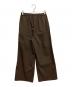 VERMEIL par iena (ヴェルメイユ パー イエナ) タイプライターバイオリラックスパンツ ブラウン サイズ:38：7000円