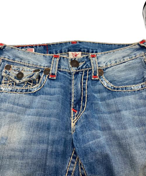 TRUE RELIGION（トゥルー レリジョン）TRUE RELIGION (トゥルー レリジョン) ステッチデニムパンツ インディゴ サイズ:32の古着・服飾アイテム