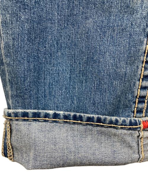 TRUE RELIGION（トゥルー レリジョン）TRUE RELIGION (トゥルー レリジョン) ステッチデニムパンツ インディゴ サイズ:32の古着・服飾アイテム
