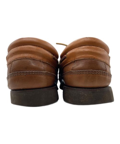 W.C. Russell Moccasin Co.（ユーズド）W.C. Russell Moccasin Co. (ユーズド) デッキシューズ ブラウン サイズ:記載なしの古着・服飾アイテム