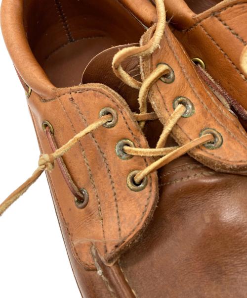 W.C. Russell Moccasin Co.（ユーズド）W.C. Russell Moccasin Co. (ユーズド) デッキシューズ ブラウン サイズ:記載なしの古着・服飾アイテム