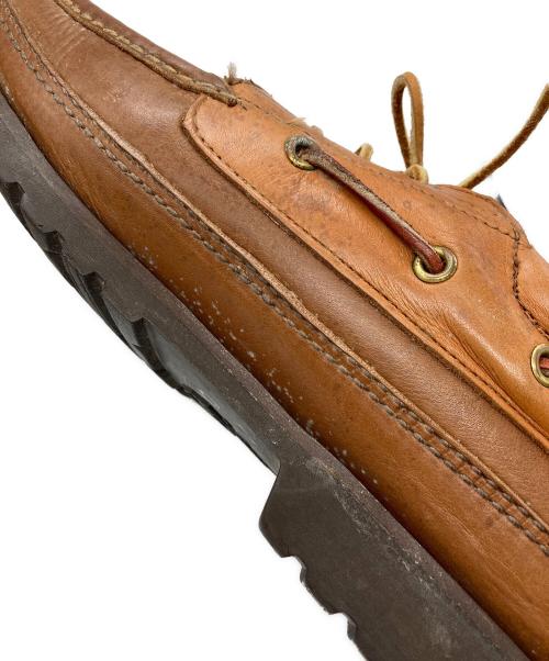 W.C. Russell Moccasin Co.（ユーズド）W.C. Russell Moccasin Co. (ユーズド) デッキシューズ ブラウン サイズ:記載なしの古着・服飾アイテム