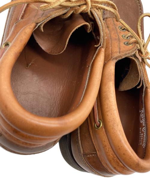 W.C. Russell Moccasin Co.（ユーズド）W.C. Russell Moccasin Co. (ユーズド) デッキシューズ ブラウン サイズ:記載なしの古着・服飾アイテム