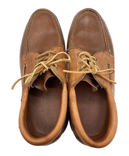 W.C. Russell Moccasin Co.（ユーズド）W.C. Russell Moccasin Co. (ユーズド) デッキシューズ ブラウン サイズ:記載なしの古着・服飾アイテム