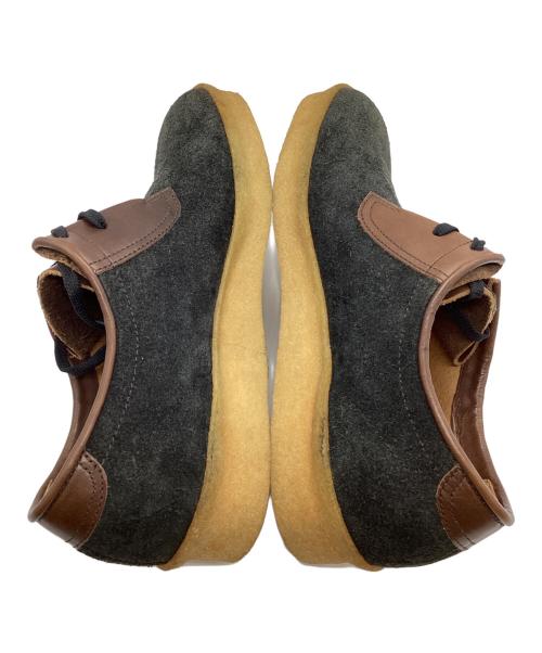 good&bean（グッド&ビーン）good&bean (グッド&ビーン) モカシンシューズ ブラウン×グレー サイズ:8の古着・服飾アイテム