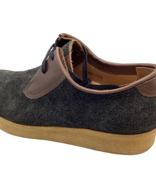 good&bean（グッド&ビーン）good&bean (グッド&ビーン) モカシンシューズ ブラウン×グレー サイズ:8の古着・服飾アイテム