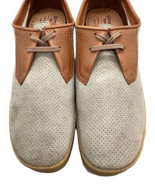 good&bean（グッド&ビーン）good&bean (グッド&ビーン) モカシンシューズ ベージュ サイズ:10の古着・服飾アイテム