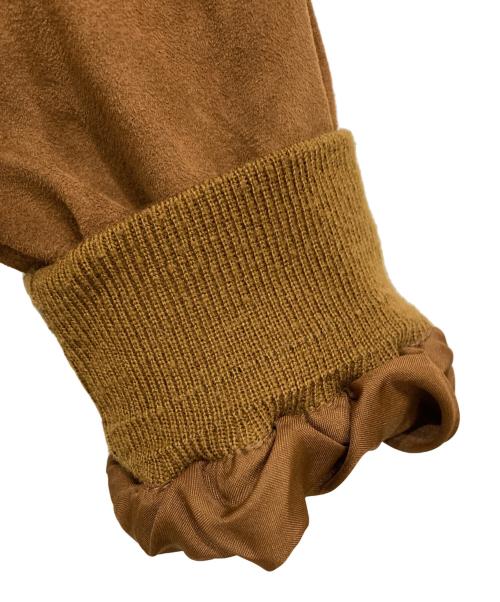 echtes leder（エヒテス レーダァ）echtes leder (エヒテス レーダァ) スウェードジャケット ブラウン サイズ:54の古着・服飾アイテム