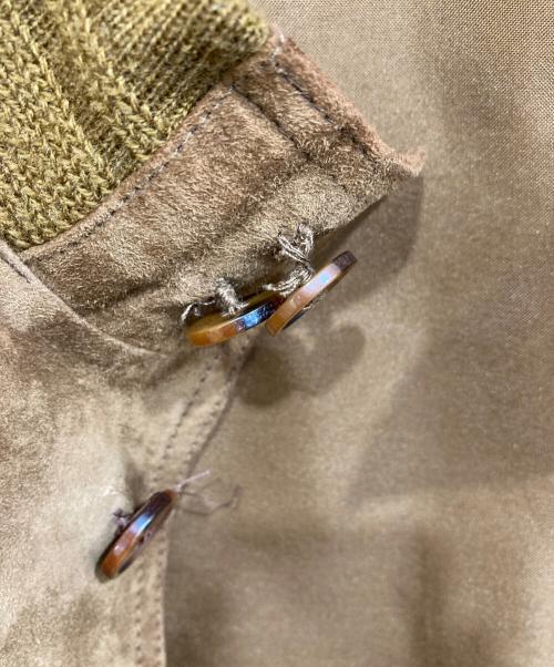 echtes leder（エヒテス レーダァ）echtes leder (エヒテス レーダァ) スウェードジャケット ブラウン サイズ:54の古着・服飾アイテム