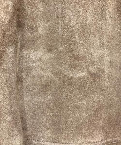 echtes leder（エヒテス レーダァ）echtes leder (エヒテス レーダァ) スウェードジャケット ブラウン サイズ:54の古着・服飾アイテム