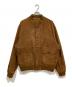 echtes leder（エヒテス レーダァ）の古着「スウェードジャケット」｜ブラウン