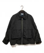 MAISON SPECIALメゾンスペシャル）の古着「ナイロンジャケット」｜ブラック