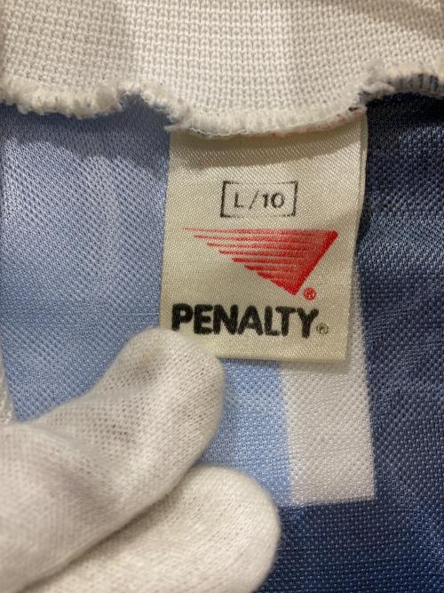 PENALTY（ペナルティ）PENALTY (ペナルティ) ゲームシャツ ブルー サイズ:Lの古着・服飾アイテム