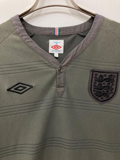 UMBRO（アンブロ）UMBRO (アンブロ) ゲームシャツ グレー サイズ:Lの古着・服飾アイテム