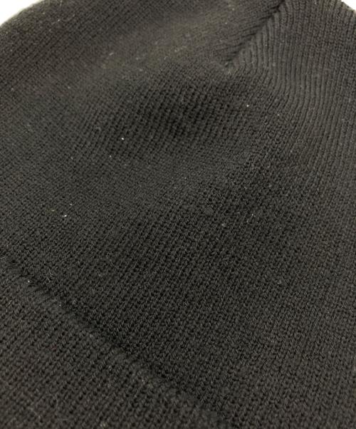 SUPREME（シュプリーム）SUPREME (シュプリーム) ニット帽 ブラックの古着・服飾アイテム