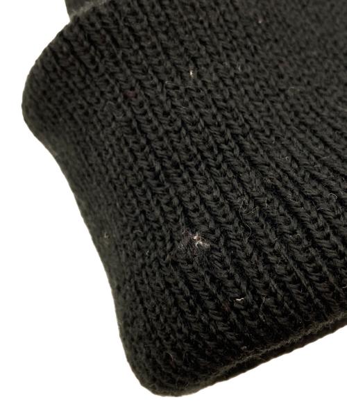 SUPREME（シュプリーム）SUPREME (シュプリーム) ニット帽 ブラックの古着・服飾アイテム