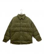 THE NORTHFACE PURPLELABELザ・ノースフェイス パープルレーベル）の古着「Corduroy Down Shirt Jacket / コーデュロイダウンシャツジャケット」｜カーキ