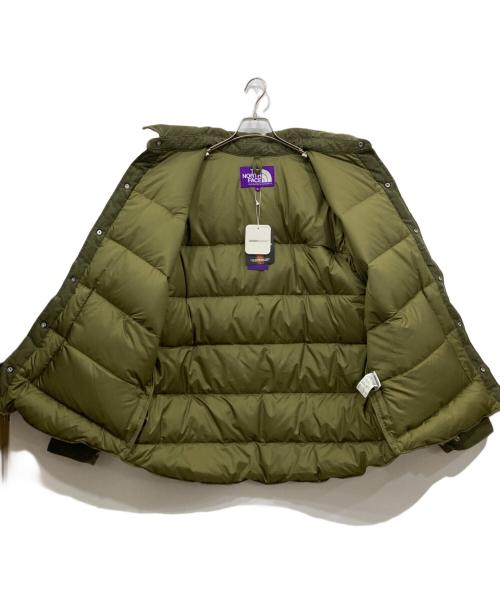 THE NORTHFACE PURPLELABEL（ザ・ノースフェイス パープルレーベル）THE NORTHFACE PURPLELABEL (ザ・ノースフェイス パープルレーベル) Corduroy Down Shirt Jacket / コーデュロイダウンシャツジャケット カーキ サイズ:XLの古着・服飾アイテム