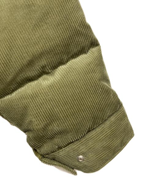 THE NORTHFACE PURPLELABEL（ザ・ノースフェイス パープルレーベル）THE NORTHFACE PURPLELABEL (ザ・ノースフェイス パープルレーベル) Corduroy Down Shirt Jacket / コーデュロイダウンシャツジャケット カーキ サイズ:XLの古着・服飾アイテム