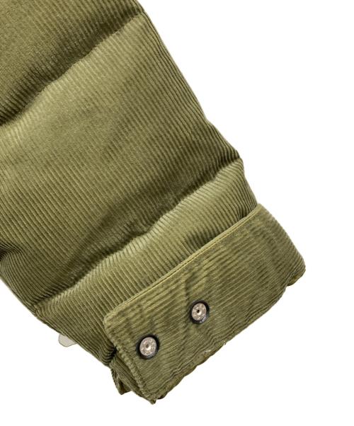 THE NORTHFACE PURPLELABEL（ザ・ノースフェイス パープルレーベル）THE NORTHFACE PURPLELABEL (ザ・ノースフェイス パープルレーベル) Corduroy Down Shirt Jacket / コーデュロイダウンシャツジャケット カーキ サイズ:XLの古着・服飾アイテム