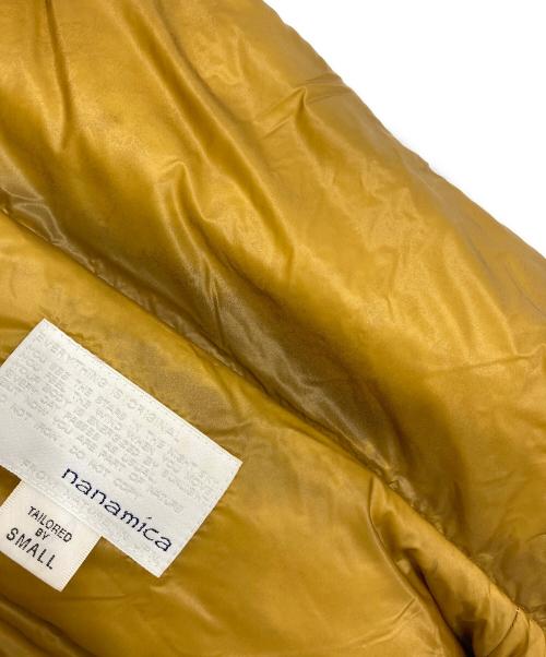 nanamica（ナナミカ）nanamica (ナナミカ) 光電子ダウンコート イエロー サイズ:Sの古着・服飾アイテム