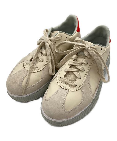 Onitsuka Tiger（オニツカタイガー）Onitsuka Tiger (オニツカタイガー) ローカットスニーカー アイボリー サイズ:24.5の古着・服飾アイテム