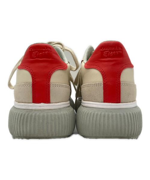 Onitsuka Tiger（オニツカタイガー）Onitsuka Tiger (オニツカタイガー) ローカットスニーカー アイボリー サイズ:24.5の古着・服飾アイテム
