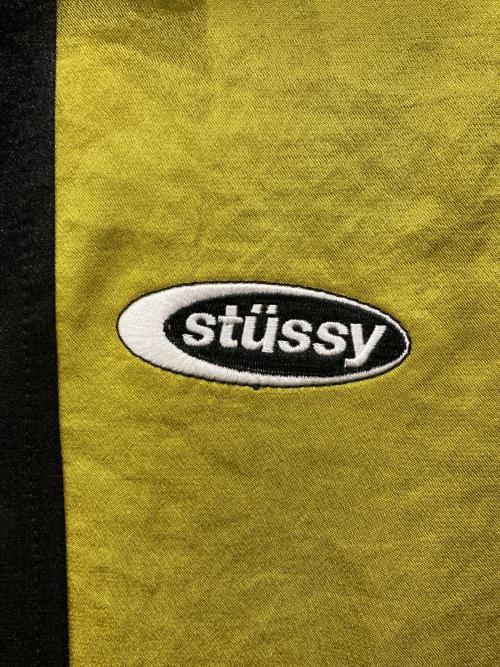 stussy（ステューシー）stussy (ステューシー) ボーリングシャツワンピース ブラック×イエロー サイズ:Sの古着・服飾アイテム