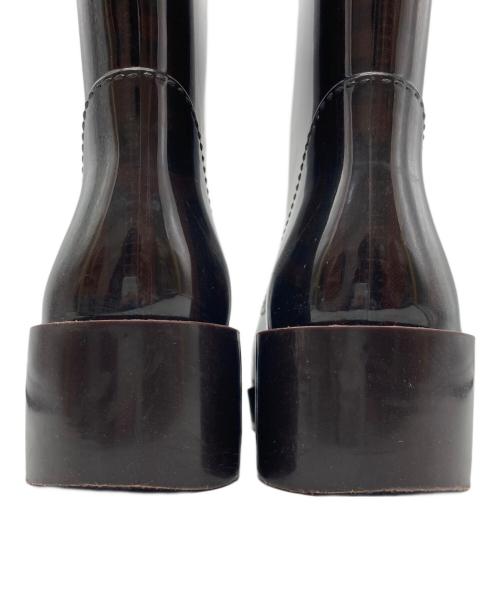 FENDI（フェンディ）FENDI (フェンディ) ズッカ柄レインブーツ ブラウン サイズ:35の古着・服飾アイテム