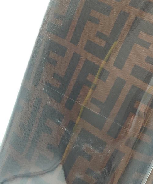 FENDI（フェンディ）FENDI (フェンディ) ズッカ柄レインブーツ ブラウン サイズ:35の古着・服飾アイテム