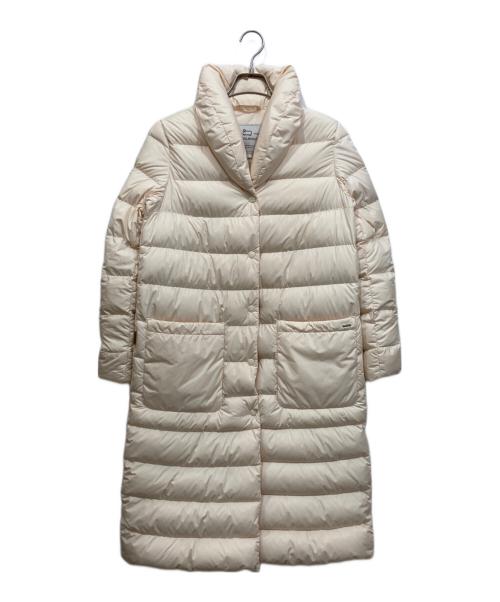 WOOLRICH（ウールリッチ）WOOLRICH (ウールリッチ) ロングダウンコート アイボリー サイズ:Sの古着・服飾アイテム