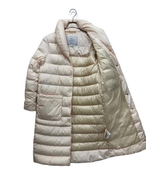 WOOLRICH（ウールリッチ）WOOLRICH (ウールリッチ) ロングダウンコート アイボリー サイズ:Sの古着・服飾アイテム