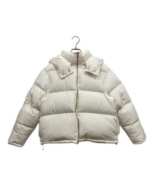 BEAUTY&YOUTH（ビューティーアンドユース）BEAUTY&YOUTH (ビューティーアンドユース) ナイロン ショート ダウンジャケット ホワイト サイズ:Sの古着・服飾アイテム