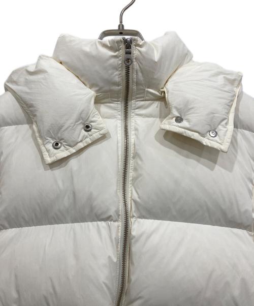 BEAUTY&YOUTH（ビューティーアンドユース）BEAUTY&YOUTH (ビューティーアンドユース) ナイロン ショート ダウンジャケット ホワイト サイズ:Sの古着・服飾アイテム
