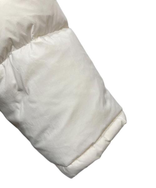 BEAUTY&YOUTH（ビューティーアンドユース）BEAUTY&YOUTH (ビューティーアンドユース) ナイロン ショート ダウンジャケット ホワイト サイズ:Sの古着・服飾アイテム