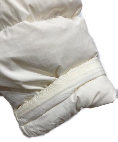 BEAUTY&YOUTH（ビューティーアンドユース）BEAUTY&YOUTH (ビューティーアンドユース) ナイロン ショート ダウンジャケット ホワイト サイズ:Sの古着・服飾アイテム