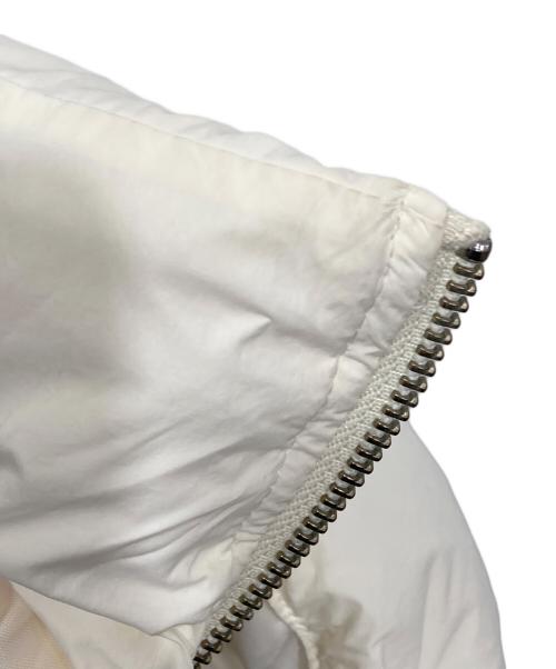 BEAUTY&YOUTH（ビューティーアンドユース）BEAUTY&YOUTH (ビューティーアンドユース) ナイロン ショート ダウンジャケット ホワイト サイズ:Sの古着・服飾アイテム