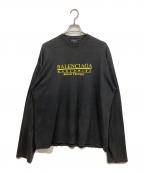 BALENCIAGAバレンシアガ）の古着「ロングスリーブカットソー」｜グレー