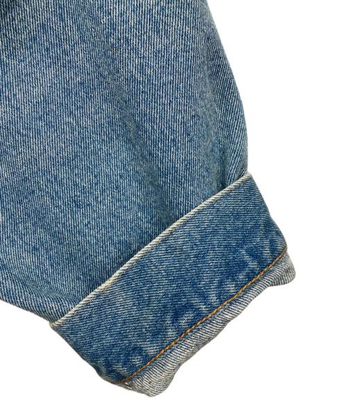 BALENCIAGA（バレンシアガ）BALENCIAGA (バレンシアガ) バックロゴ刺繍 デニムジャケット インディゴ サイズ:XSの古着・服飾アイテム