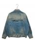 BALENCIAGA (バレンシアガ) バックロゴ刺繍 デニムジャケット インディゴ サイズ:XS：50000円